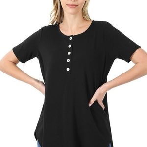 Zenana cute as a button tee